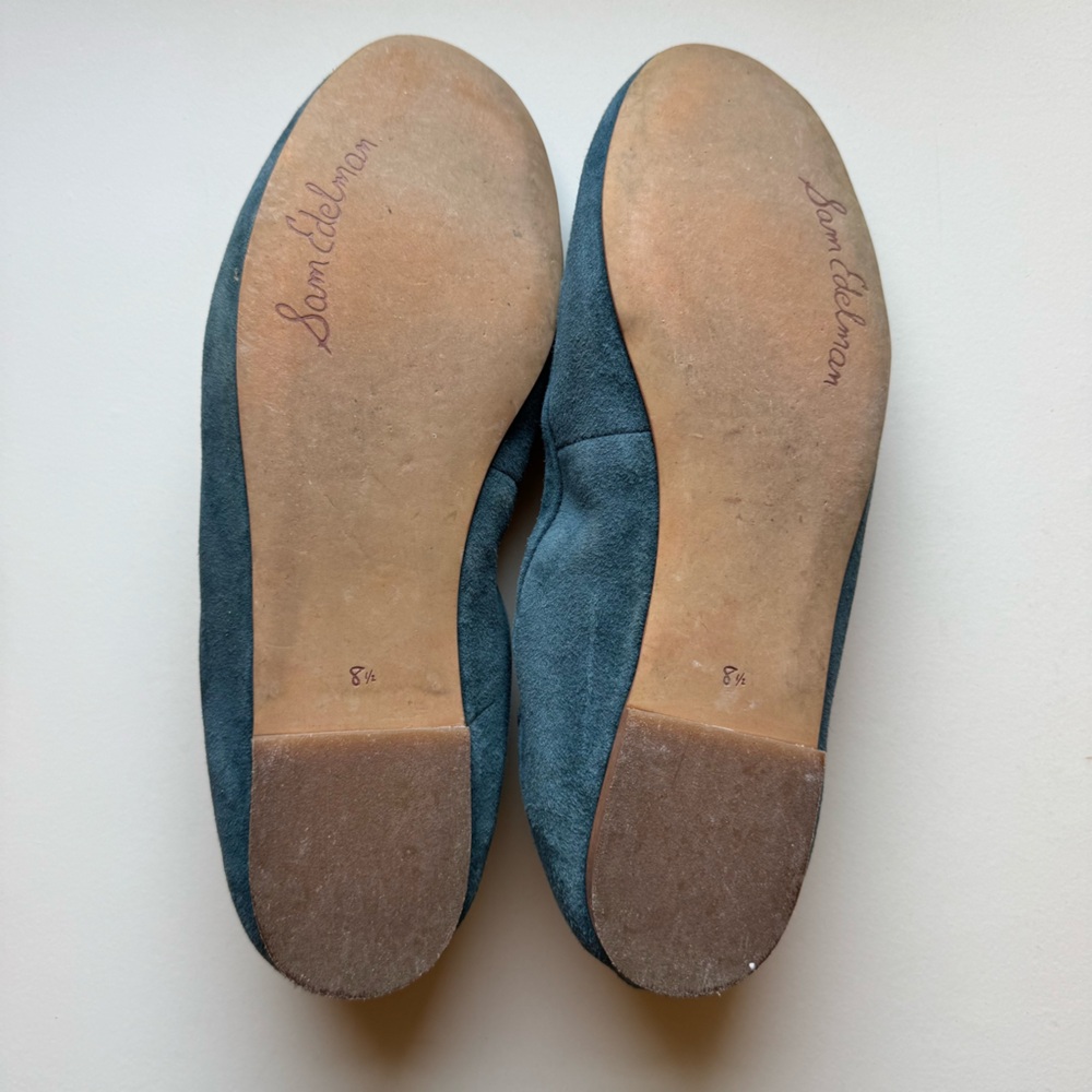 Sam Edelman Blue Ballet Flats - Picture 8 of 8